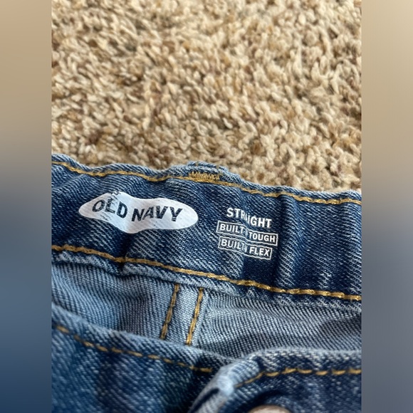 Old Navy Boys Built Tough Straight Leg Jeans - Picture 5 of 7